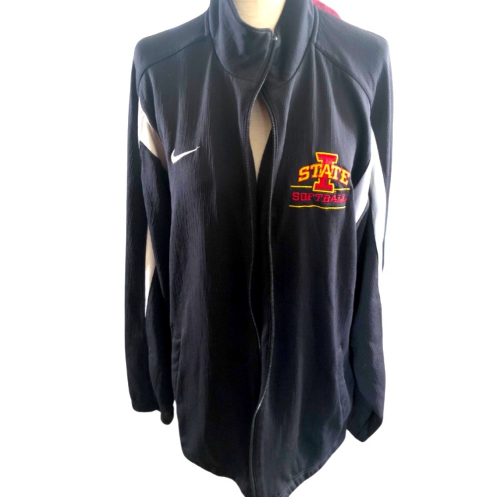 NIKE Sporty Core Iowa State Softball‎ Women’s Sz L Zip Jacket